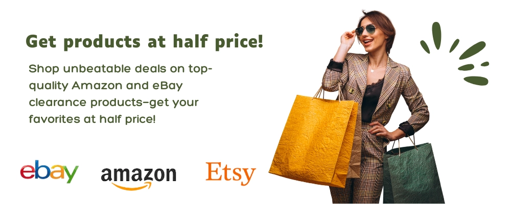 Get products in Half Price!