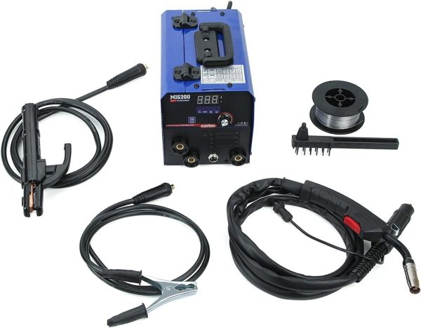 PLASMARGON 200A MIG Welder Gasless MIG Lift TIG ARC 3-in-1 Welding Machine 230V