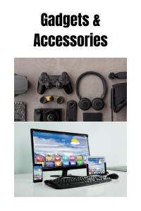 Gadgets and accessories megamenu